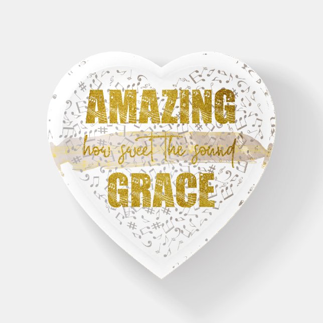 Amazing Grace  Paperweight (Front)