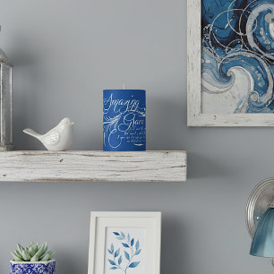 Amazing Grace Pillar Candle