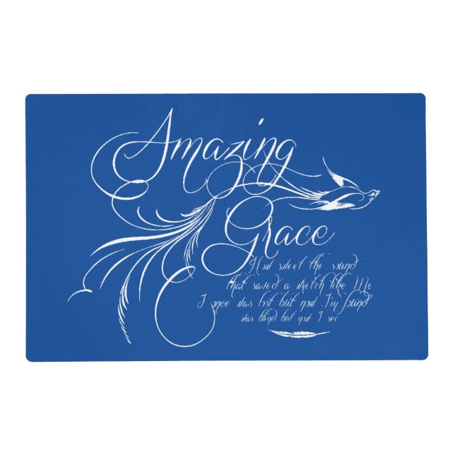 Amazing Grace   Placemat (Front)