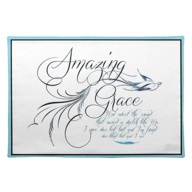 Amazing Grace Placemat (Front)