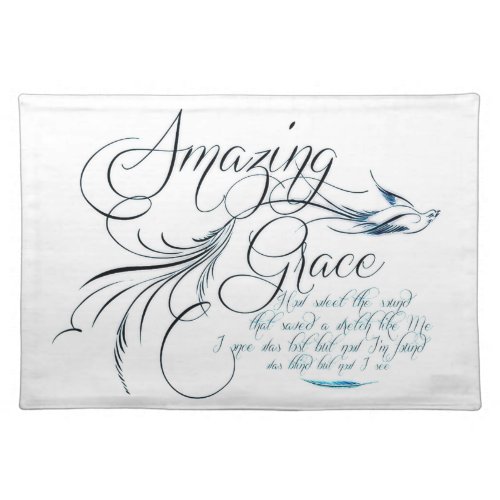 Amazing Grace Placemat