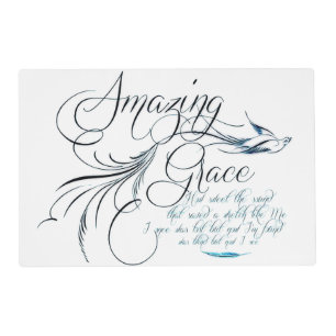 Amazing grace placemat