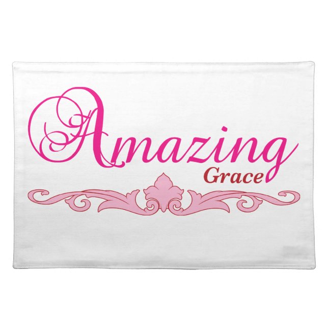 Amazing Grace Placemat (Front)