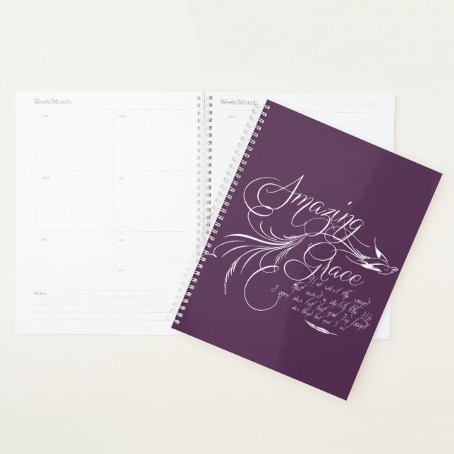 Amazing Grace   Planner (Display)