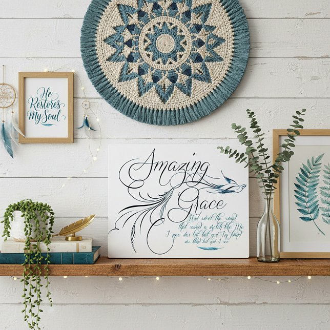 Amazing Grace Plaque (Creator Uploaded)