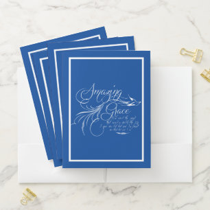 Amazing Grace Pocket Folder