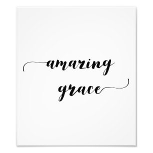 'Amazing Grace' Print
