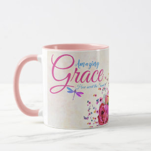 Amazing grace Spring floral Mug