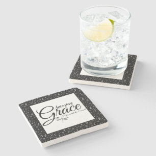 Amazing Grace Stone Coaster