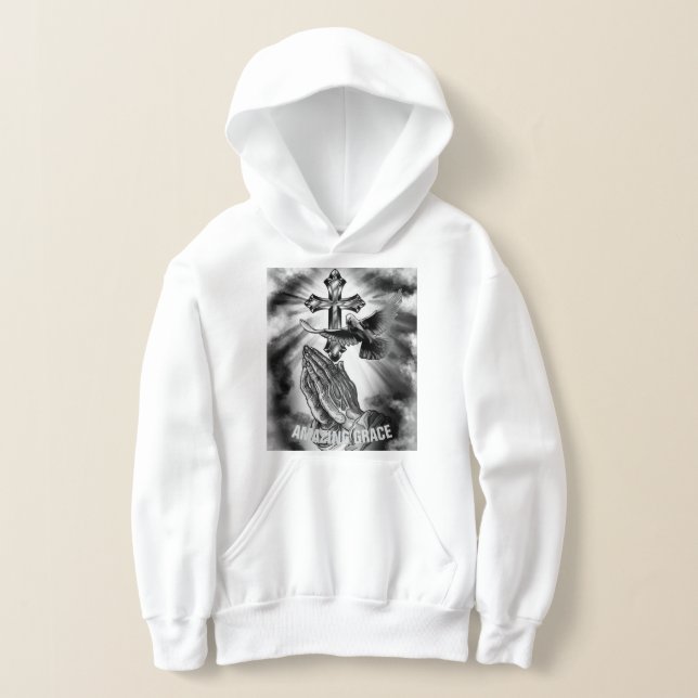 AMAZING GRACE T-SHIRT HOODIE (Laydown)