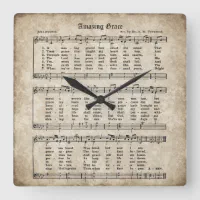 antique hymn sheet music