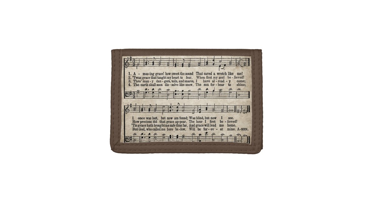 antique hymn sheet music