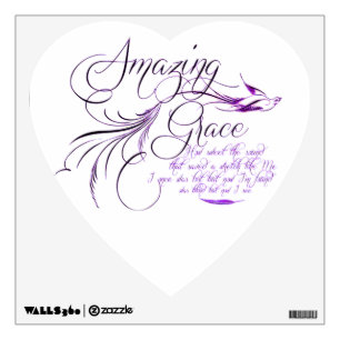 Amazing Grace Wall Decal
