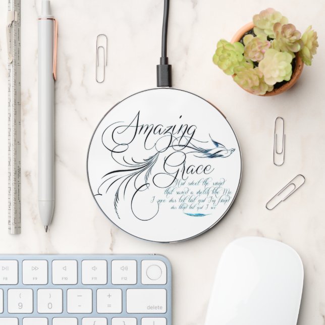Amazing Grace  Wireless Charger (Desk)