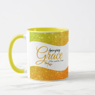 Amazing Grace  yellow Mug