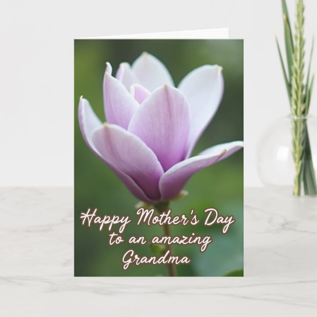 Amazing Grandma Card (Front)