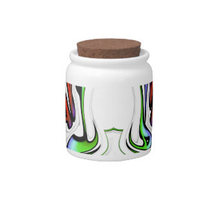 Amazing Hakuna Matata Whirl Art Print Candy Jar