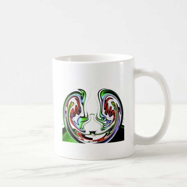 Amazing Hakuna Matata Whirl Art Print Coffee Mug (Right)