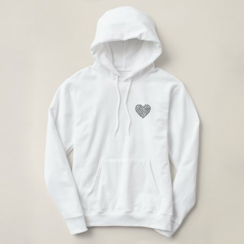 Amazing heart cat feet hoodie