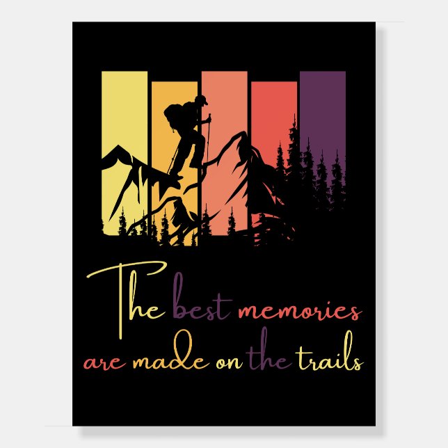 Amazing hiking poster  (Front)