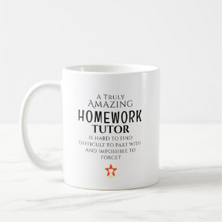 Amazing Homework Tutor Hard To Find Personalized  Coffee Mug