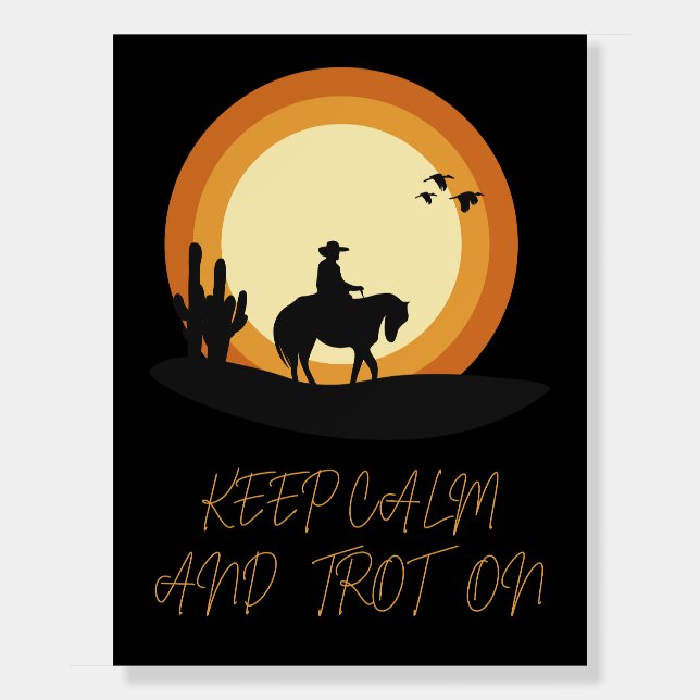 Amazing horse riding posters (Front)