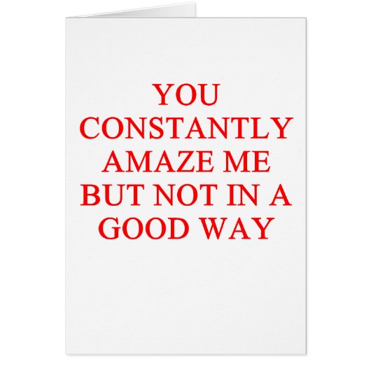 amazing insult cards (Front)
