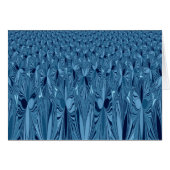 Amazing Iridescent Blue Kaleidoscope Art (Front Horizontal)