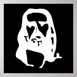 Amazing Jesus Christ Optical Illusion Poster