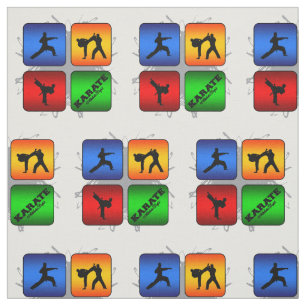 Amazing Karate Urban Style Fabric