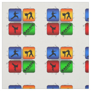 Amazing Karate Urban Style Fabric