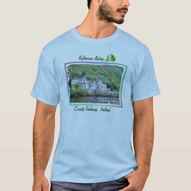 Amazing Kylemore Abbey Ireland T-Shirt (Front)