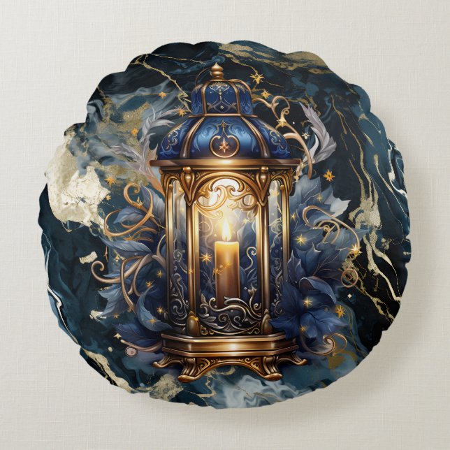  Amazing Light To My Path Round Pillow (Front)