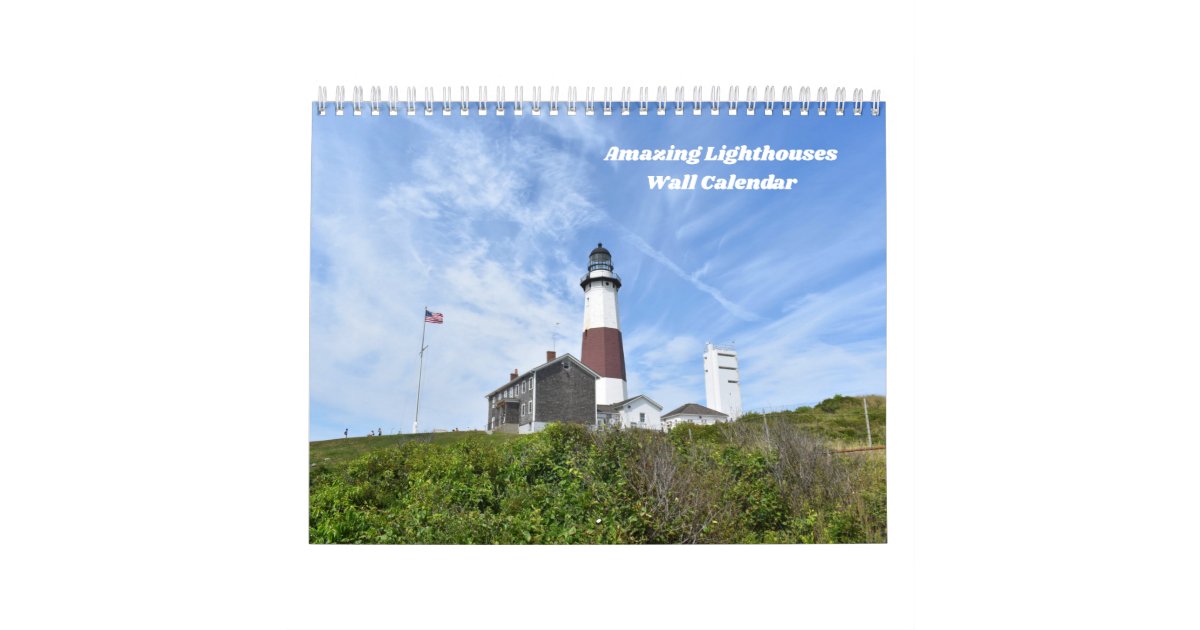 Amazing Lighthouses Wall Calendar Zazzle