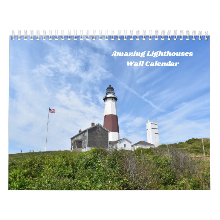 Amazing Lighthouses Wall Calendar Zazzle