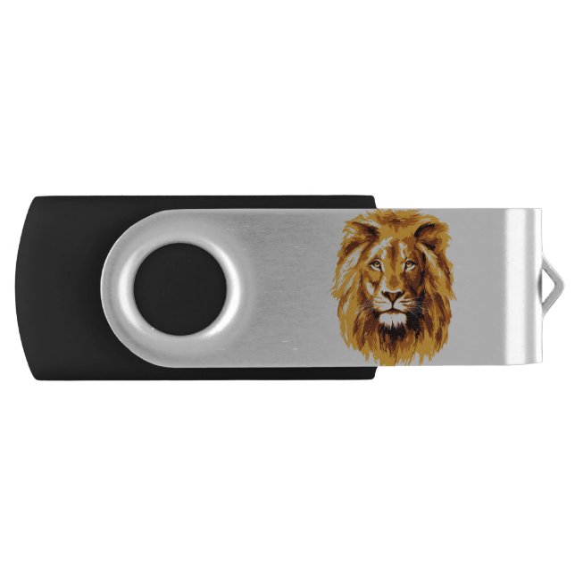 Amazing lion design flash drive (Front)