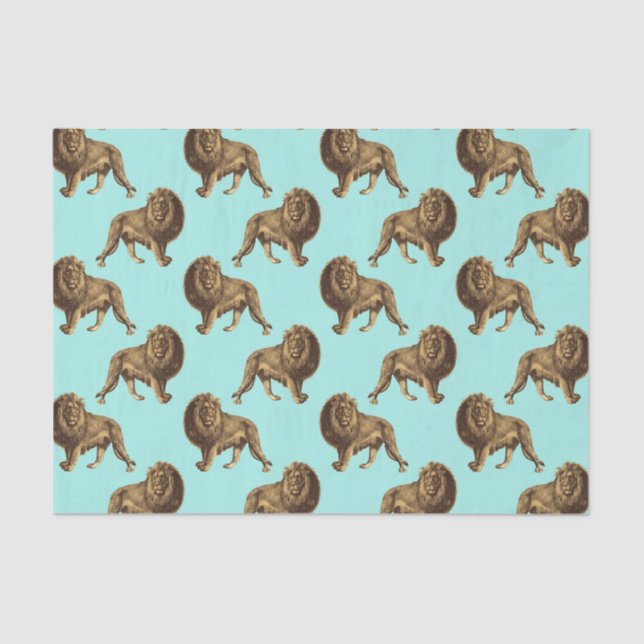 Amazing lions tissue paper (Front)