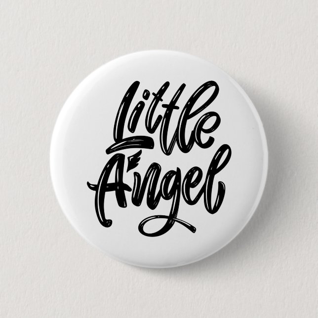 Amazing Little Angel Button (Front)