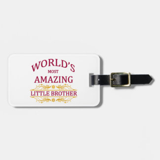 Amazing Little Brother Luggage Tag