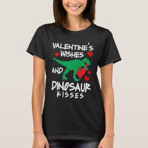 Amazing love apparel heart wishes and dinosaur kis T-Shirt