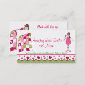 Amazing Love Quilt Custom Business Card (Front/Back)