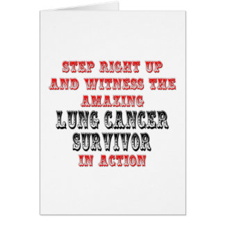 Amazing Lung Cancer Survivor In Action Cards
