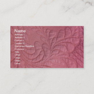 Amazing Machine Quilting , Name, Address 1, Add... Business Card