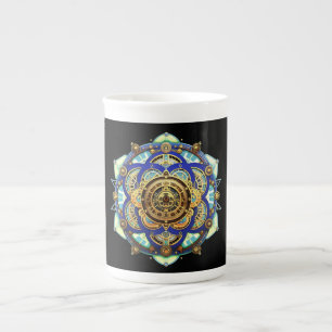 Amazing Mechanical Clock Bone China Mug