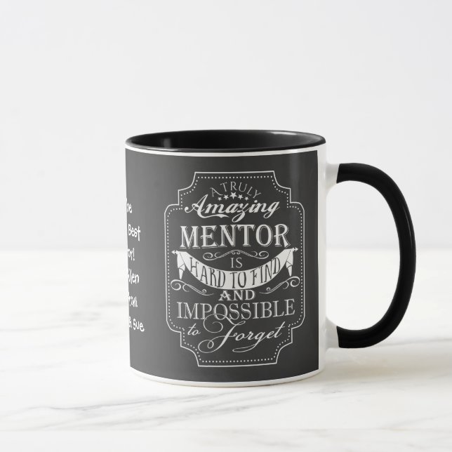 Amazing mentor appreciation retirement gift  mug (Right)