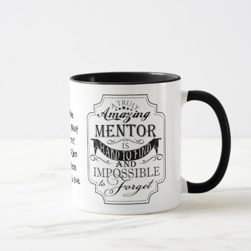 Amazing mentor retirement mug christmas gift