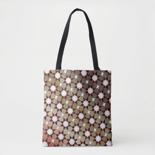 Amazing Middle_Eastern Pattern زخارف هندسيه رائعه  Tote Bag