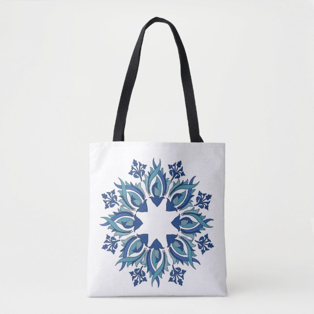 Amazing Middle-Eastern Pattern زخارف هندسيه رائعه  Tote Bag (Front)