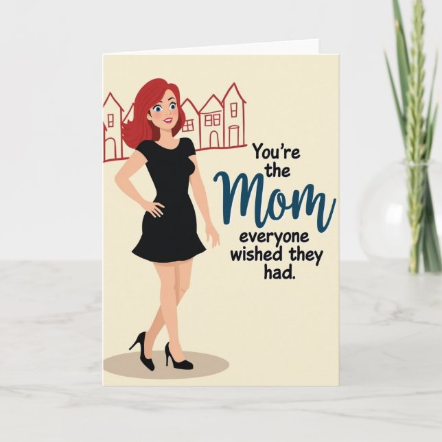 Amazing Mom Appreciation Card (Front)