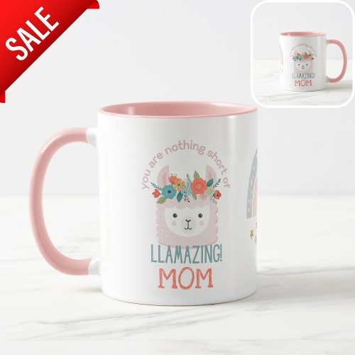 Amazing MOM GRANDMA MOTHER Funny Cute Llama Coffee Mug